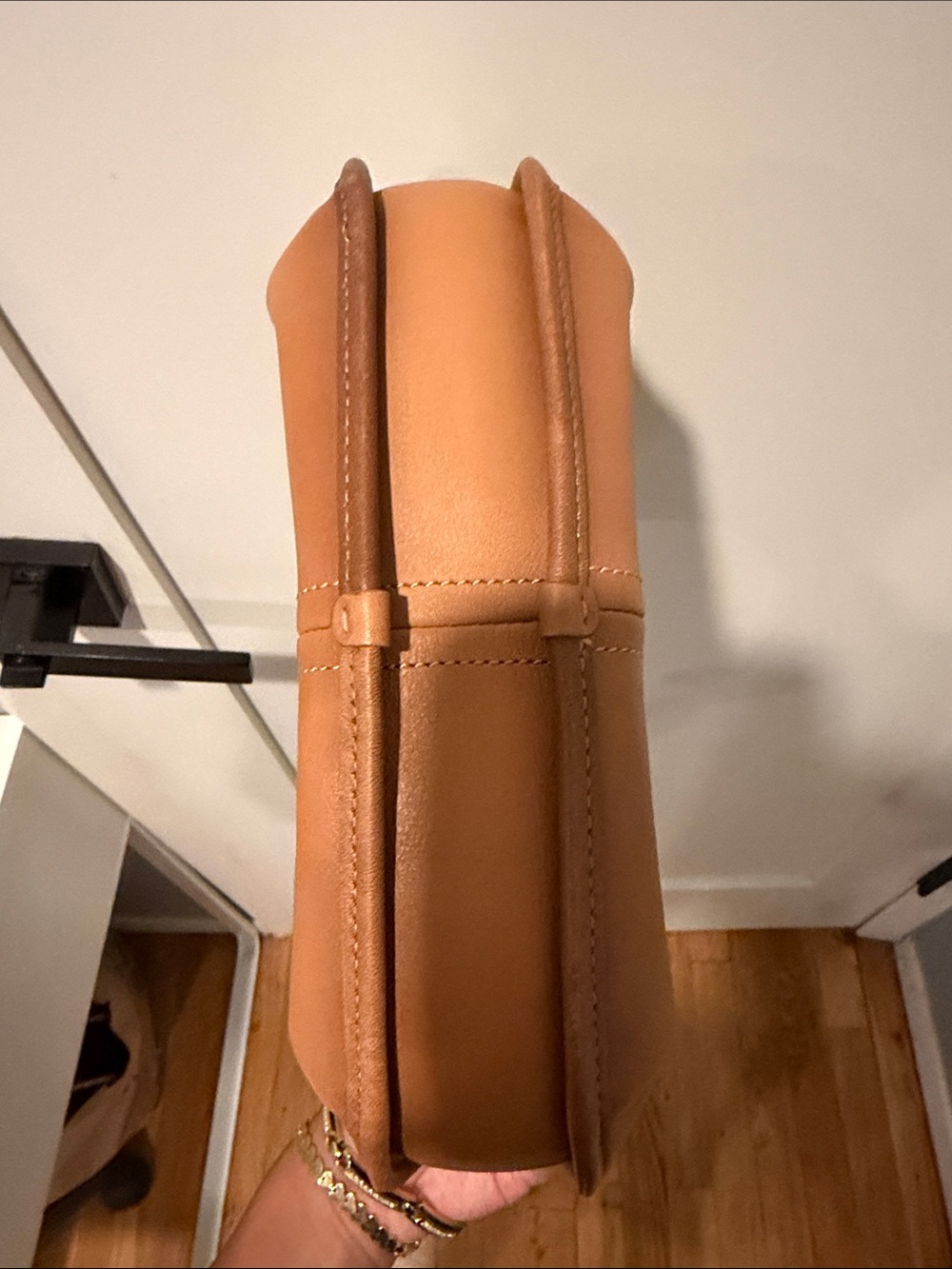 Coach Women’s Ergo Leather Buckle Shoulder Bag - Picture 5 of 9